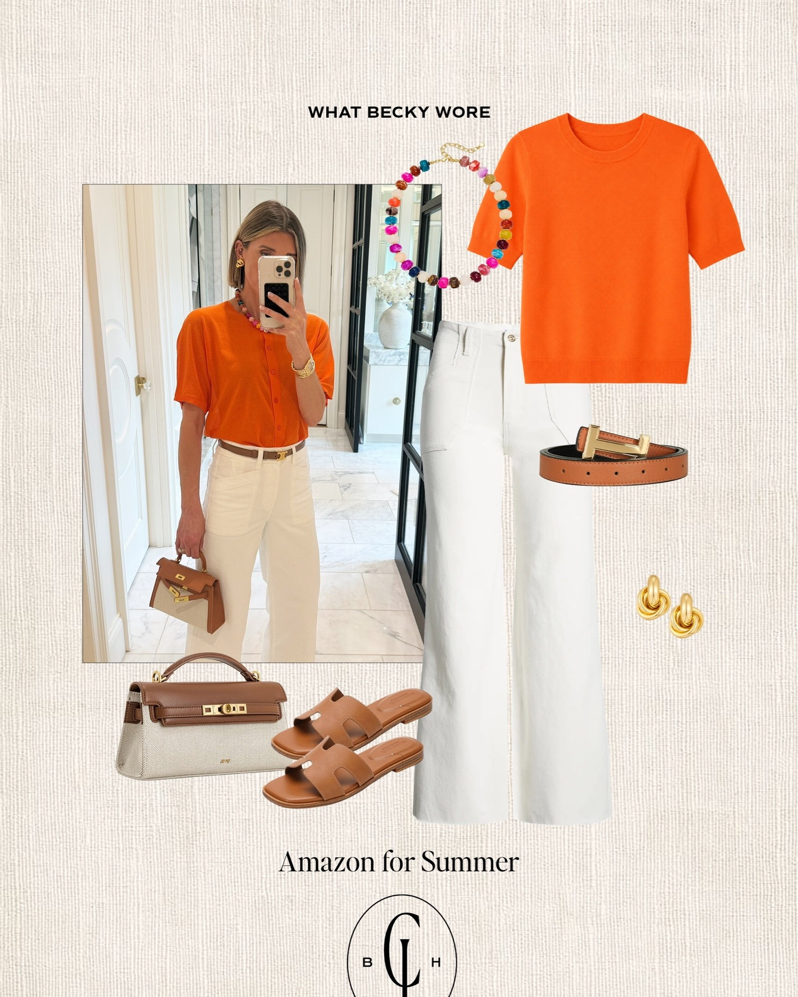 An easy way to add a pop of color to your summer wardrobe.

#LTKsummer #LTKjeans