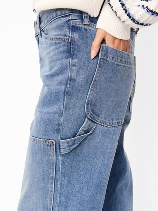High-Waisted OG Loose Rigid Jeans | Old Navy (US)