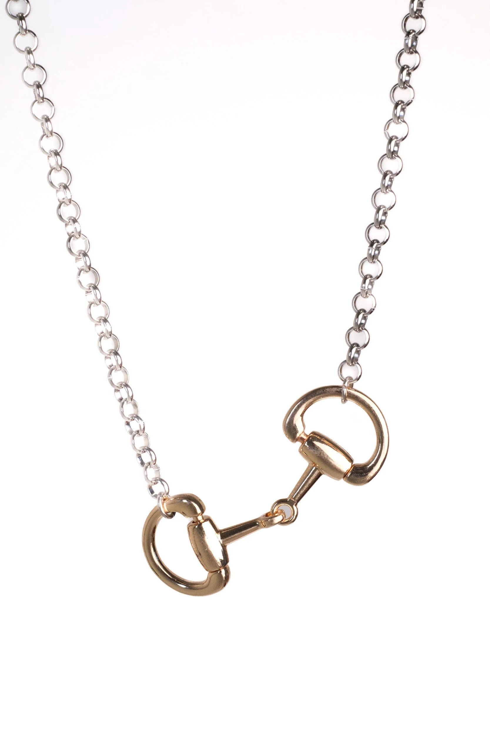Destined Horse Bit 316L Stainless Steel Necklace | KC Chic Designs