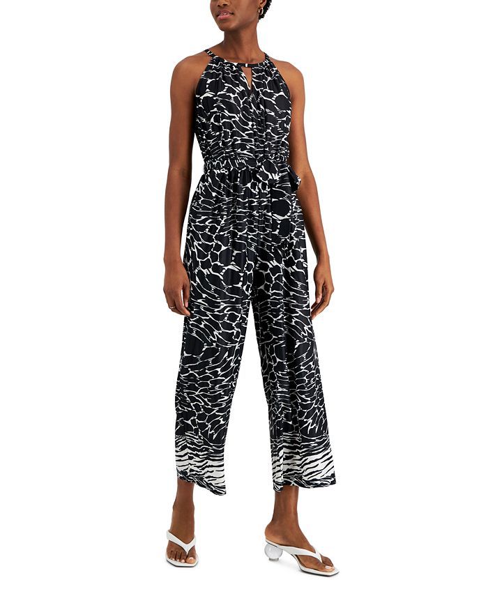 JPR Studio Printed Sleeveless Jumpsuit & Reviews - Pants & Capris - Women - Macy's | Macys (US)