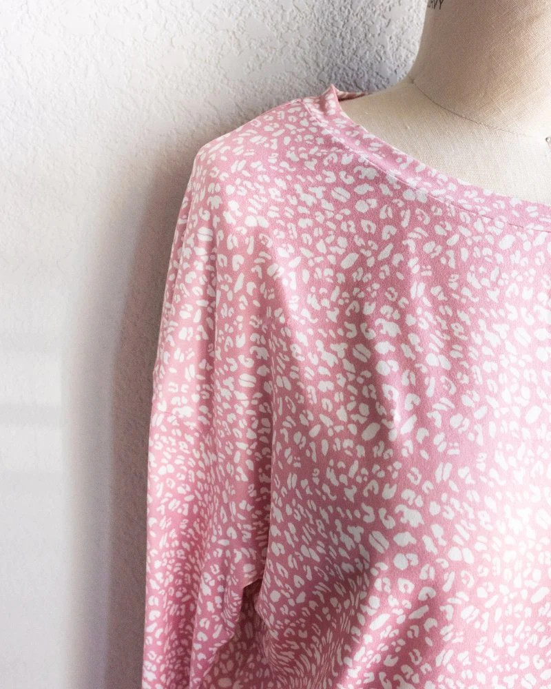 Pearl Two-Piece Leisure Set - Pink Leopard | Bailey's Blossoms