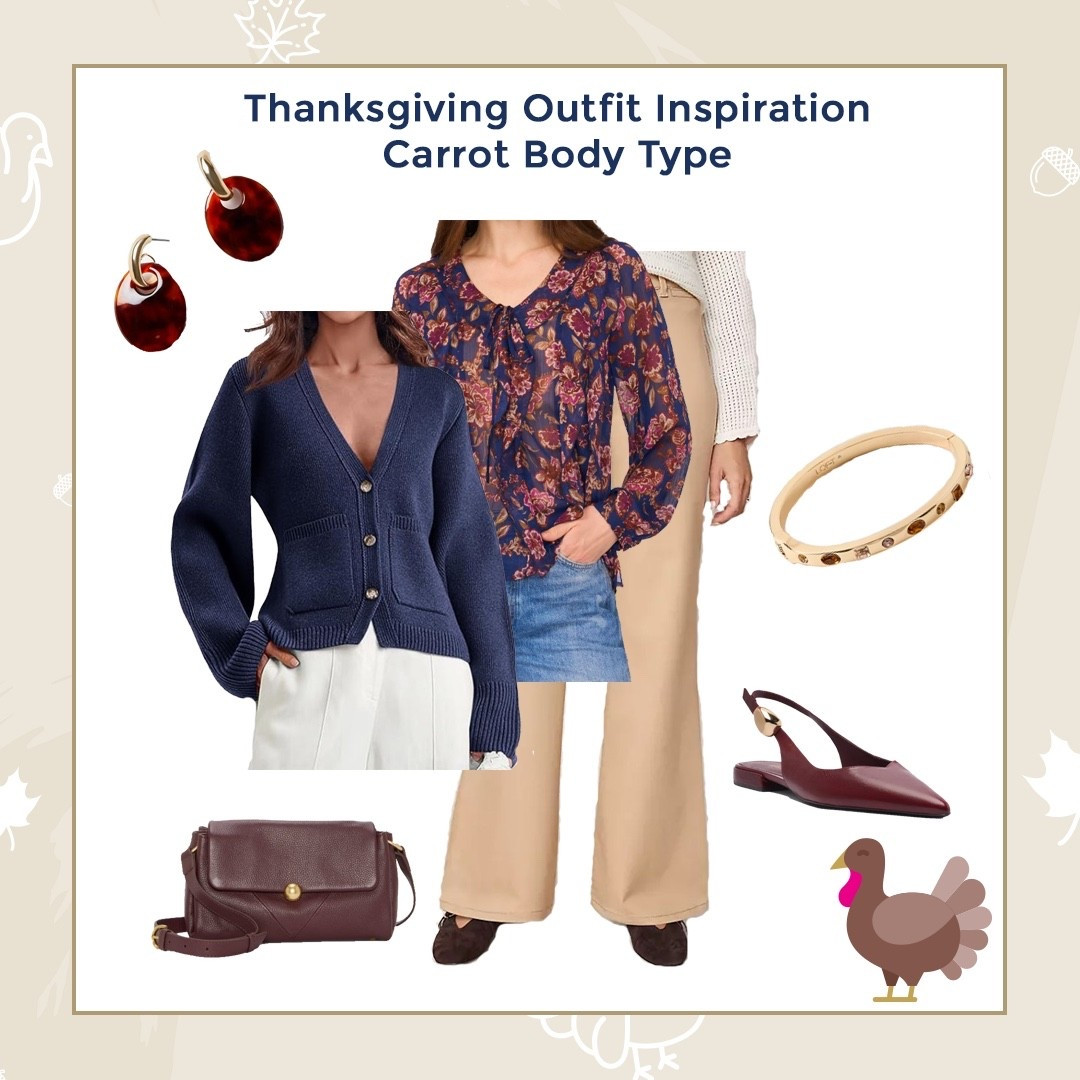 Thanksgiving Outfit Inspiration for Carrot Body Types
#falloutfit
#thanksgivingoutfit


#LTKHoliday #LTKStyleTip #LTKSeasonal