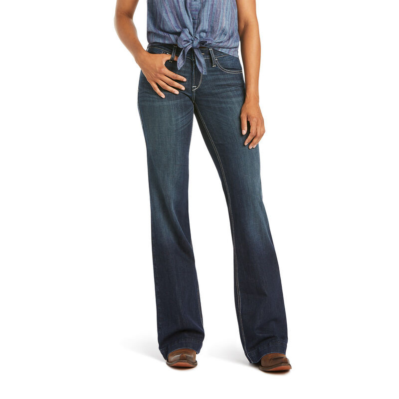 Trouser Mid Rise Isabel Wide Leg Jean | Ariat (EU)