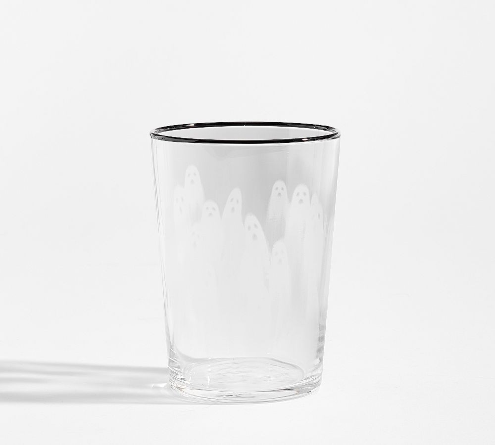 Etched Ghost Drinking Glasses | Pottery Barn (US)