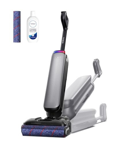 Tineco Floor One S7 Artist Nass Trockensauger, 22kPa Nasssauger, DualBlock Anti-Tangle-Design, 85°C Flashdry, 50 Min Laufzeit, Beidseitige Reinigung, 180° Lay-Flat Staubsauger für Hartböden Tierhaare | Amazon (DE)