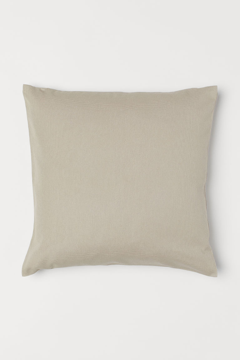Canvas Cushion Cover | H&M (US + CA)
