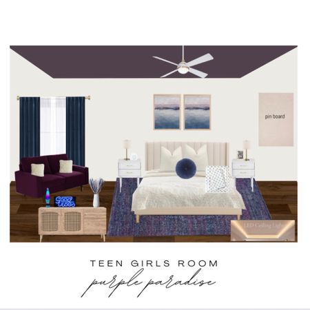 Teenage girls room
Chic bedroom

#LTKhome #LTKfamily #LTKkids