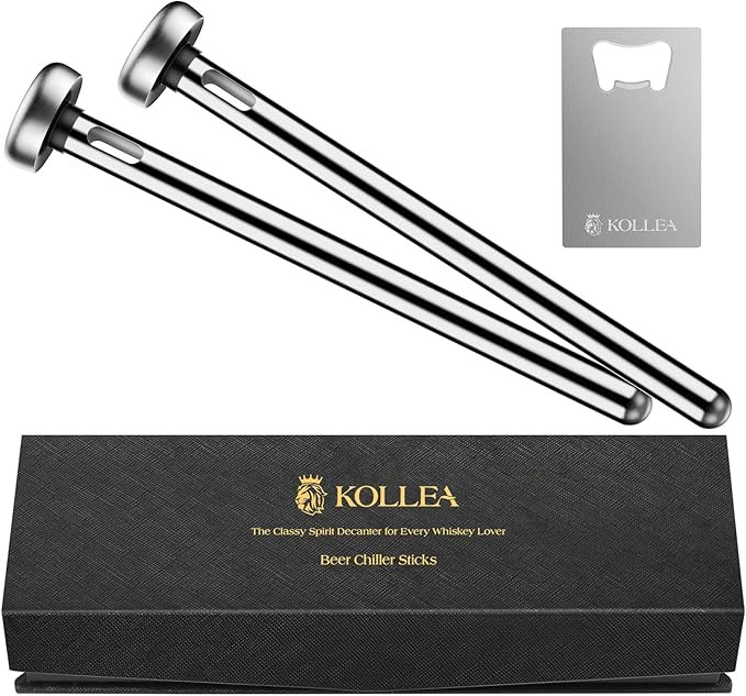 Beer Gifts for Men Dad, Kollea 2 x Beer Chiller Sticks & Bottles Operer, Beverage Cooler, Funny M... | Amazon (US)