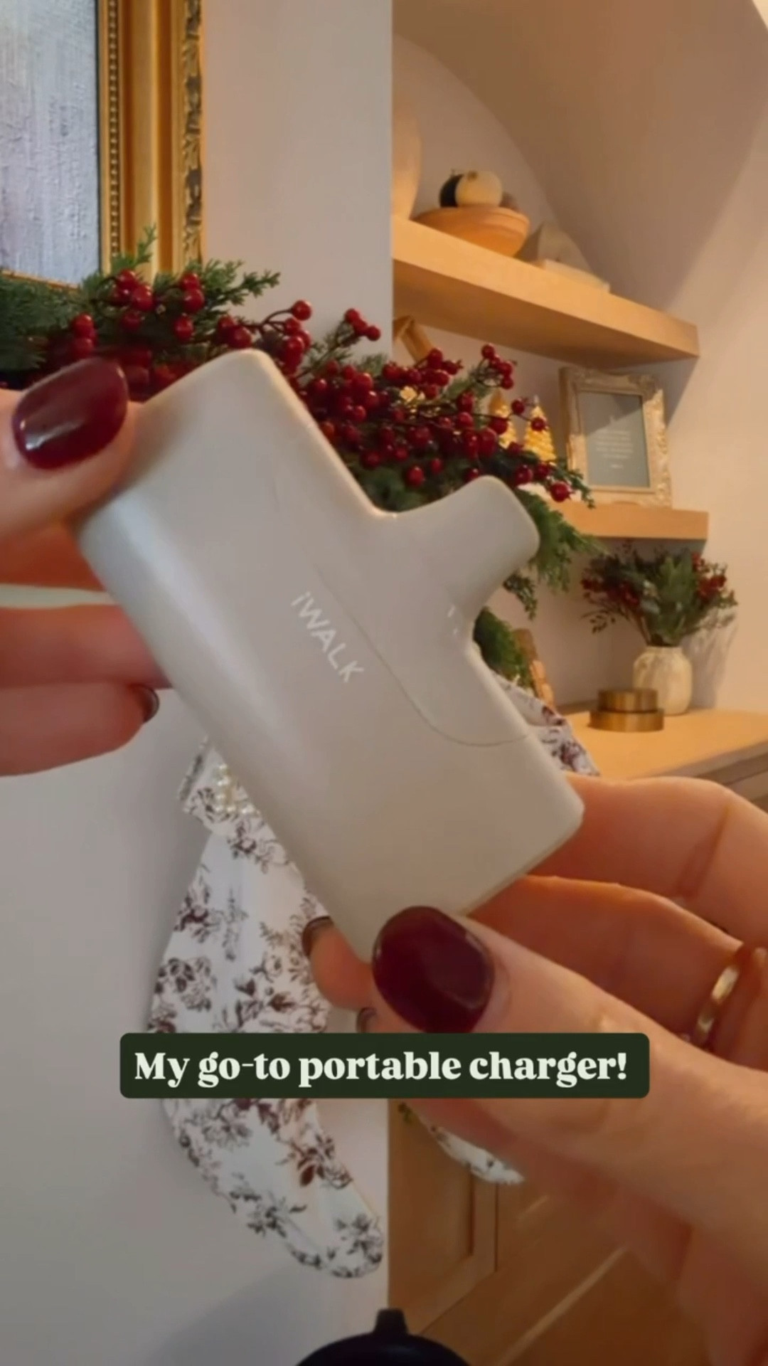 My go-to portable charger that I always take with me on trips! It’s a travel necessity! This is a great stocking stuffer for anyone!

Loverly Grey, portable charger, stocking stuffer for her, teen stocking stuffer, college girl stocking stuffer, stocking stuffer for him

#LTKHoliday #LTKGiftGuide