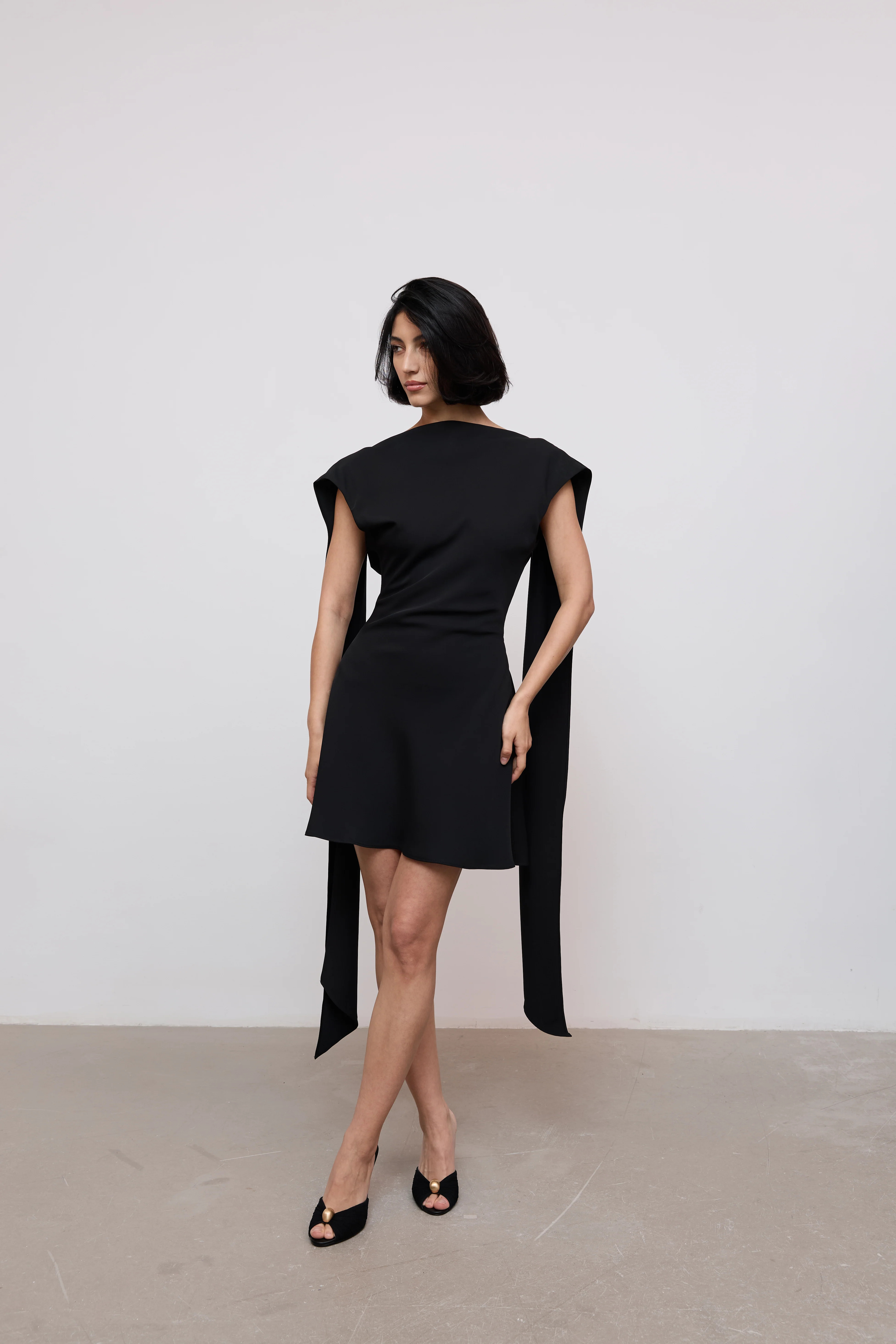 Drape Mini Dress | Odd Muse