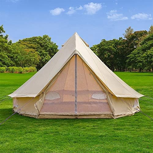 Outdoor Waterproof Luxury Glamping Bell Tents for Boutique Camping and Occasional Family Camping ... | Amazon (US)