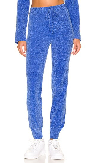 Kyra Jogger Pant in Blue | Revolve Clothing (Global)