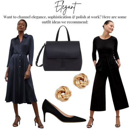 Want to look polished, elegant & sophisticated at work? Here are some outfit ideas! #polished #professional #workwear #sophisticated #elegant 

#LTKworkwear #LTKSeasonal #LTKstyletip