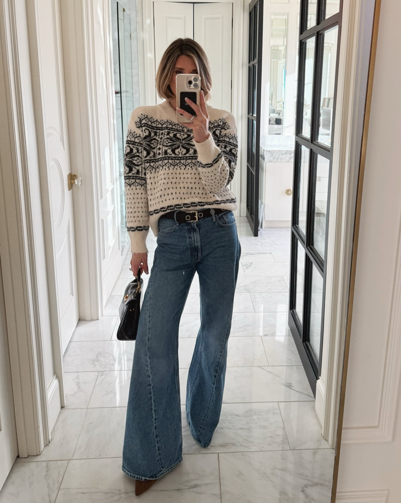 This Fair Isle sweater and statement belt are the perfect pairing. Loving these pieces from Target! 

#LTKFindsUnder50 #LTKSeasonal #LTKFindsUnder100