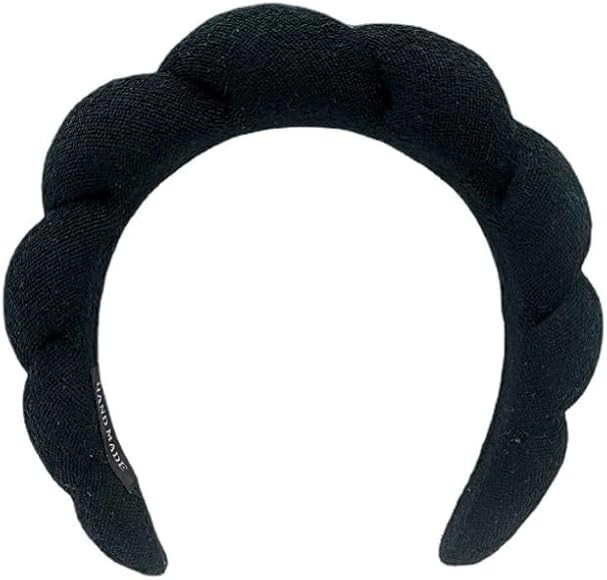 Mimi and Co Spa Headband for Women - Sponge & Terry Towel Cloth Fabric Head Band for Skincare, Fa... | Amazon (US)