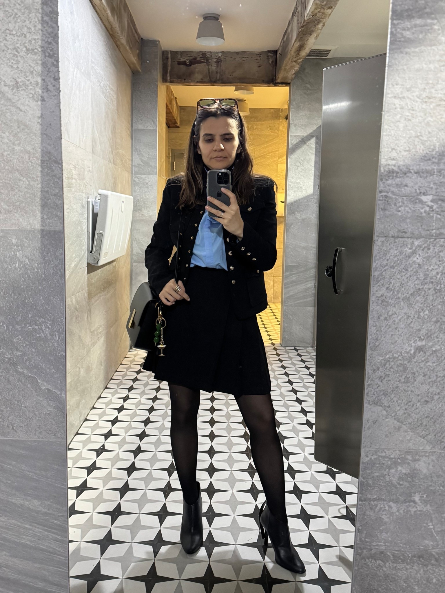 Perfect fall office wear with mango pleated skirt with zara booties with Ateliers Aguste shoulder bag. 

#LTKSeasonal #LTKWorkwear #LTKFindsUnder100