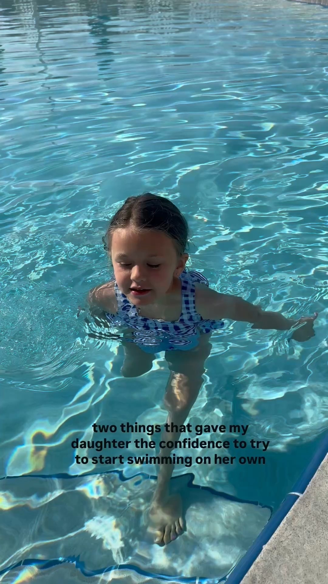 To the girl that is terrified of water, I am so proud of you! This is a huge step towards learning how to swim for kynlee! 

#LTKActive #LTKKids #LTKFamily
