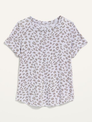 EveryWear Printed Slub-Knit T-Shirt for Women | Old Navy (US)