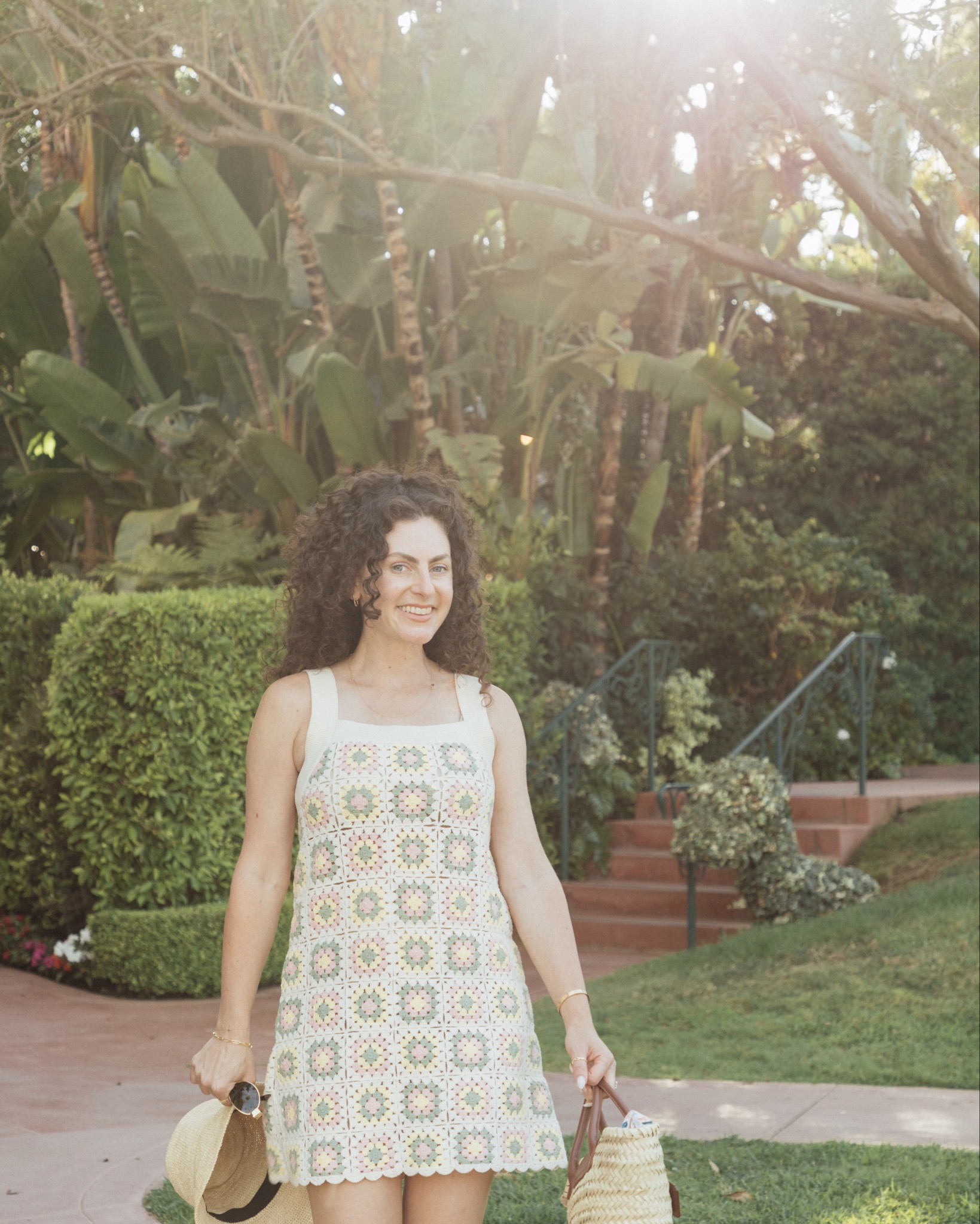 Living in this crocheted dress and packable hat to ring in the end of summer 🥰. 

#LTKStyleTip #LTKSwim #LTKSeasonal