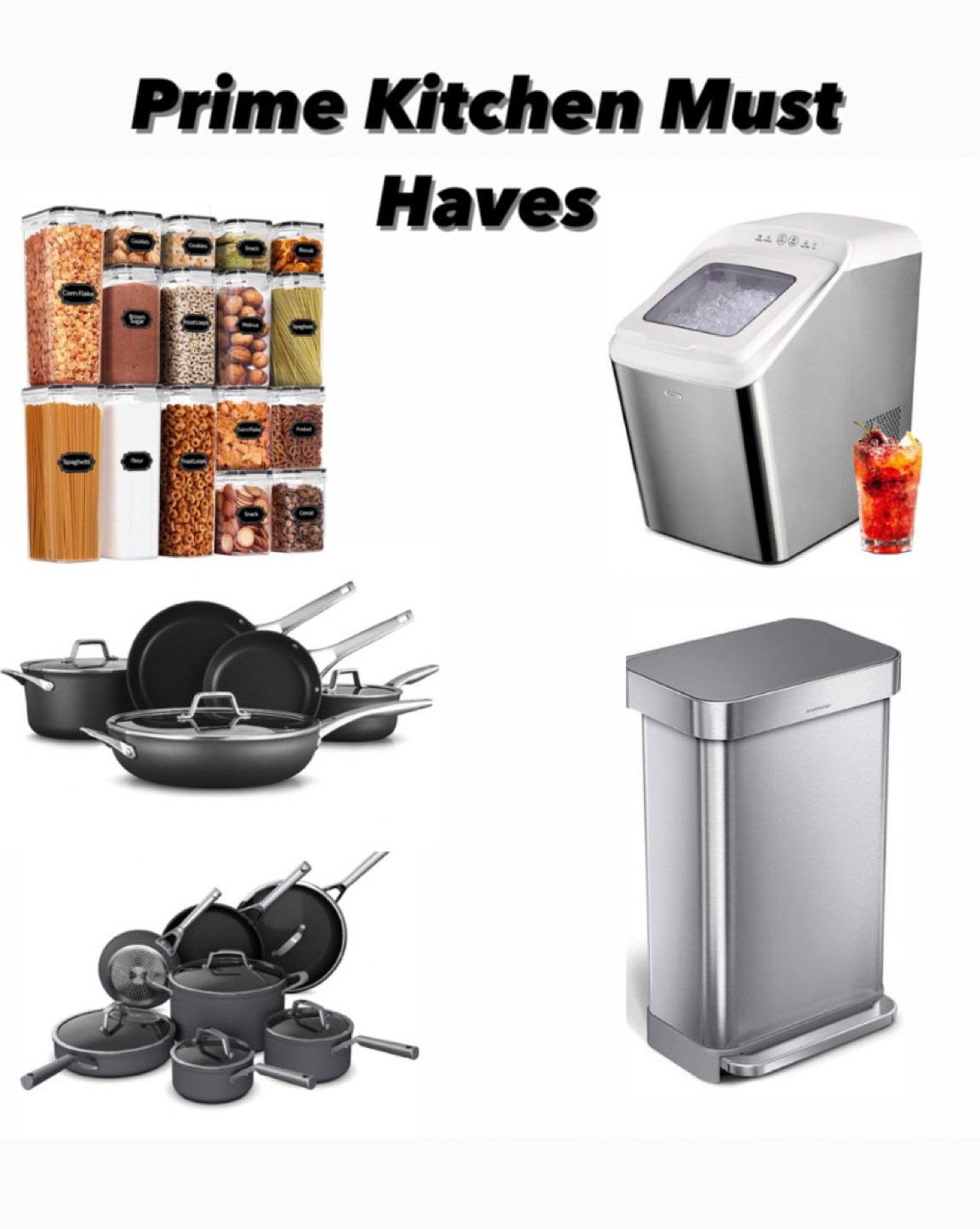 Kitchen must haves. Prime deals. Amazon finds. Organization. Pots and pans. Cooking. Baking. Ice machine 

#LTKhome #LTKHoliday #LTKfamily
