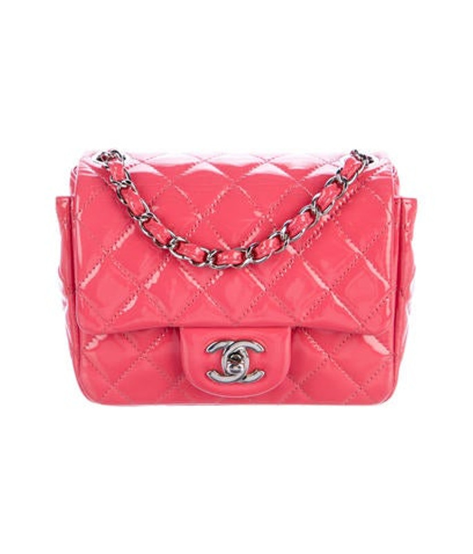 Chanel Mini Classic Square Flap Bag Coral Chanel Mini Classic Square Flap Bag | The RealReal