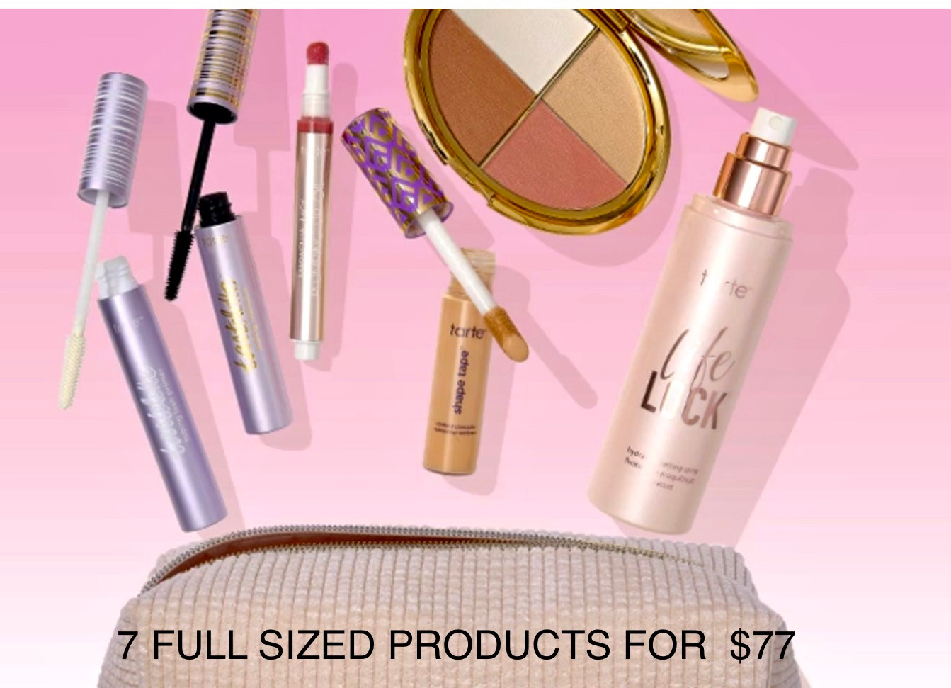 It's Tarte's best deal of the year. Get 7 full sized products for $77. Sharing with you what I've added to my bundle.  

 #LTKOver40 #LTKSaleAlert #LTKBeauty