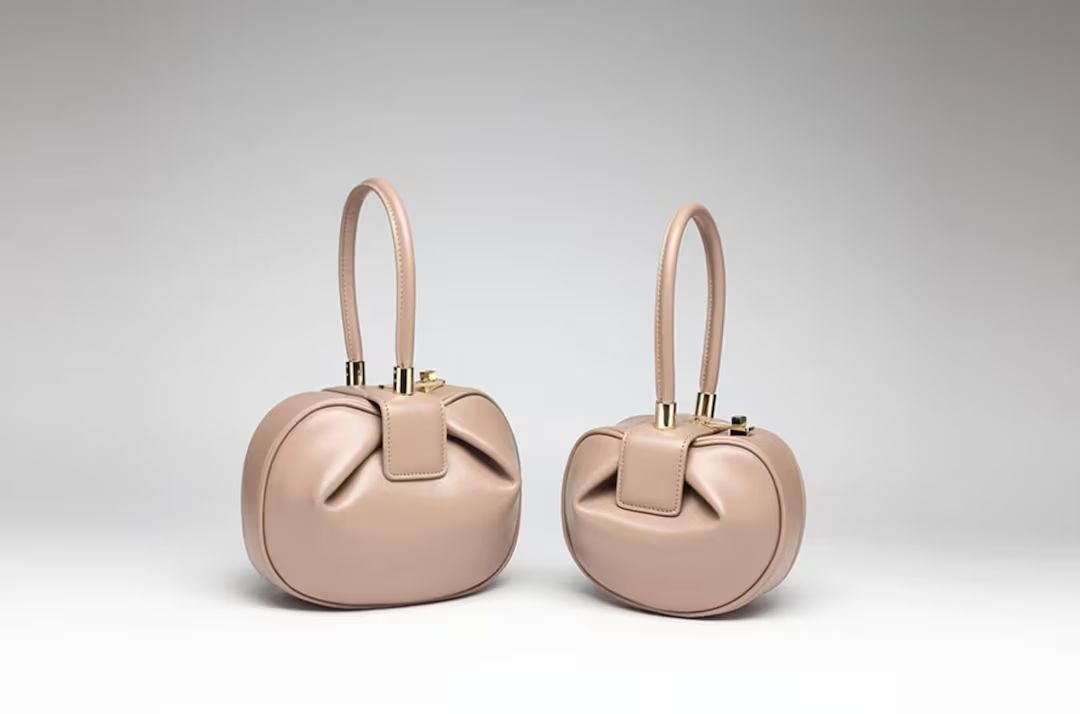 Gabbi Dumpling Bag, Unique Handbag, Vintage Bag, Designer, Personalized, Genuine Leather Gift Ide... | Etsy (US)