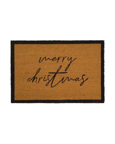 24x36 Merry Christmas Door Mat | Home | T.J.Maxx | TJ Maxx
