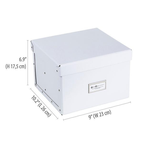 Bigso Light Grey Greeting Card Organizer | The Container Store