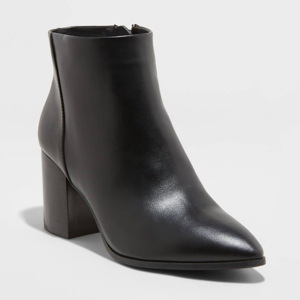 Womens Luella Block Heeled Fashion Boots - A New Day™ | Target