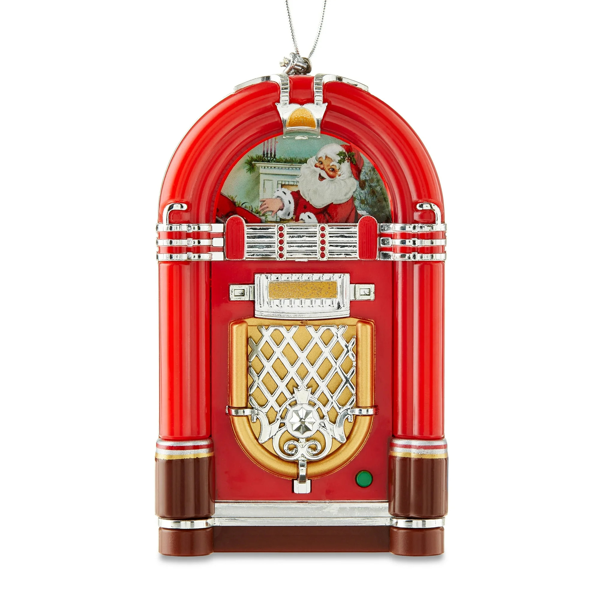 Mr. Christmas Mini Jukebox Ornament, Red, Mr. Christmas Red Mini Jukebox Ornament - Walmart.ca | Walmart (CA)