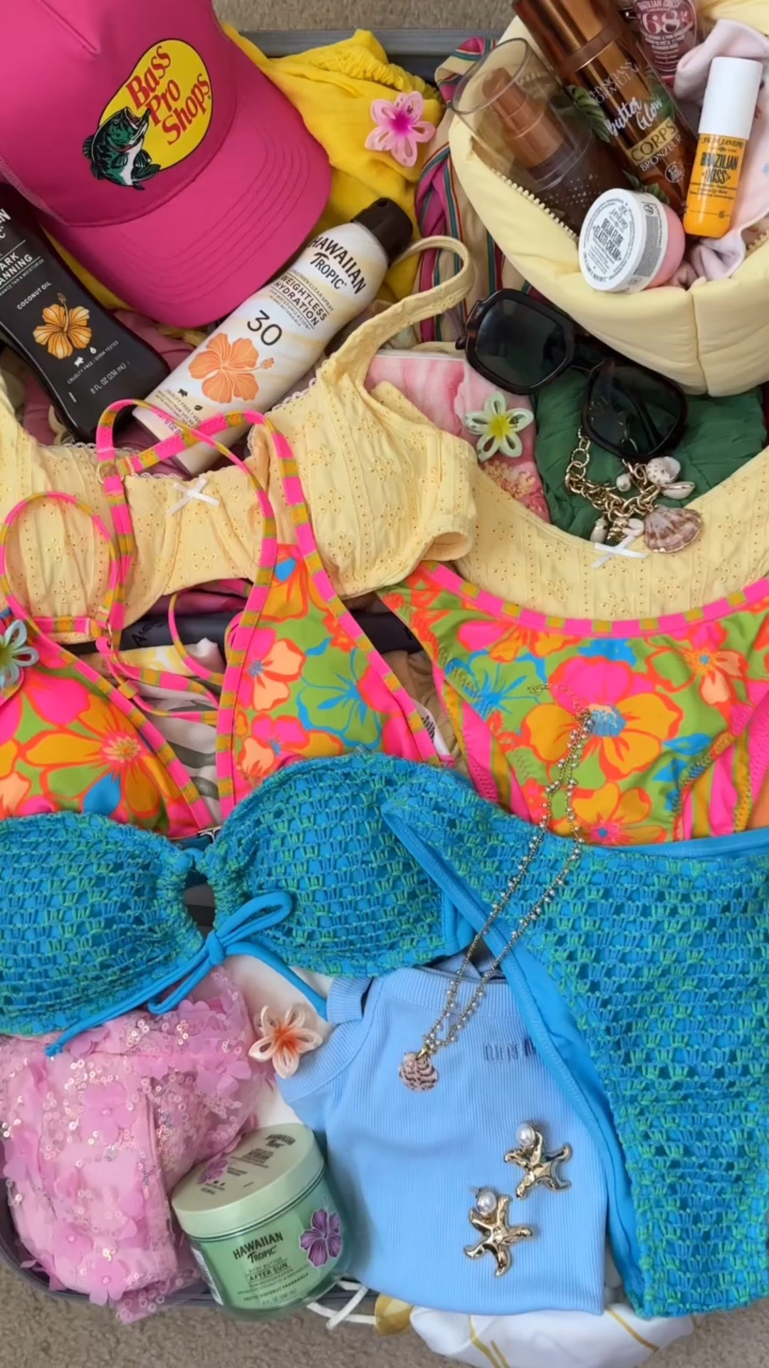 suitcase full of summer vibes 

#vacation #travel #packing #outfits #thatgirl #explore #cruise #carnivalcruiseline 

vacation outfit inspo, beach outfit inspo, that girl vacation outfit ideas, bikini aesthetic, beach travel reels, summer outfit inspo, spring style travel outfit, outfits for beach, beach vacation aesthetic, just girly things reels, girly travel outfit ideas, cruise vacation