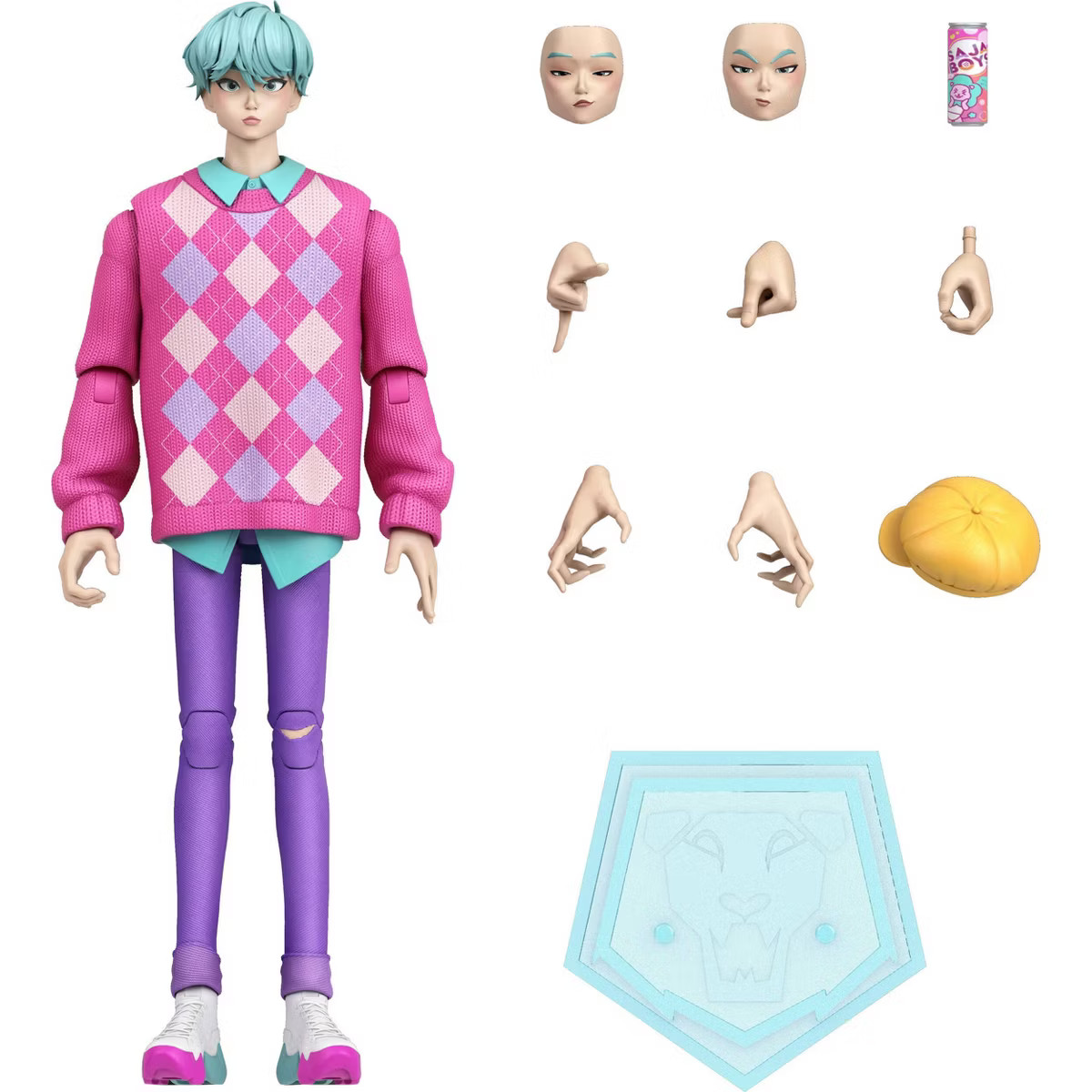 KPop Demon Hunters Saja Boys Baby 6.5"  with Accessories and Swappable Faces and Hands Action Fig... | Target