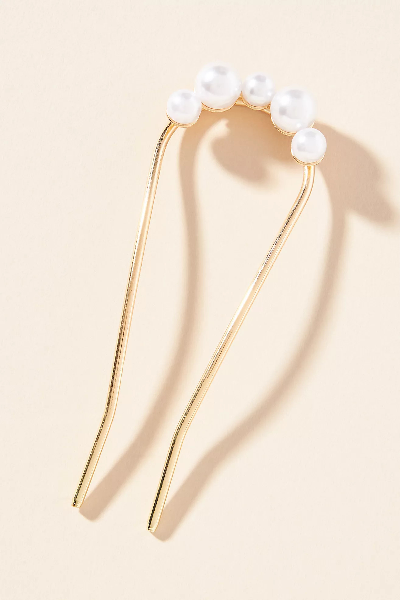 Bindya Pearl-Trim Hair Pin | Anthropologie (US)