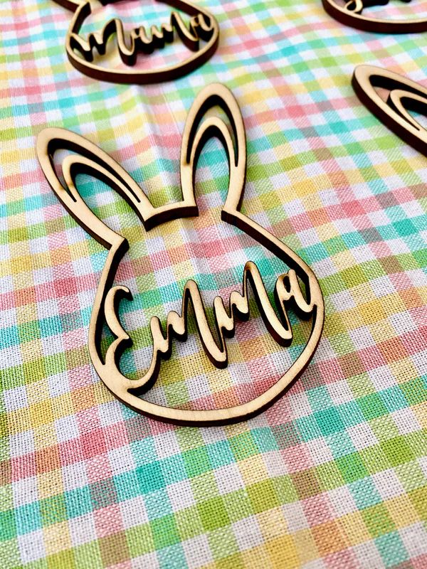 Easter Basket Name Tag- Bunny Ears | Sunny & Southern