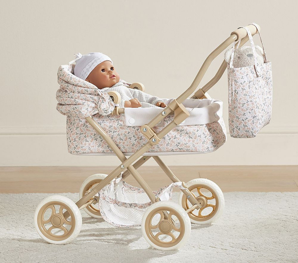 Winter Filagree Doll Pram Stroller | Pottery Barn Kids