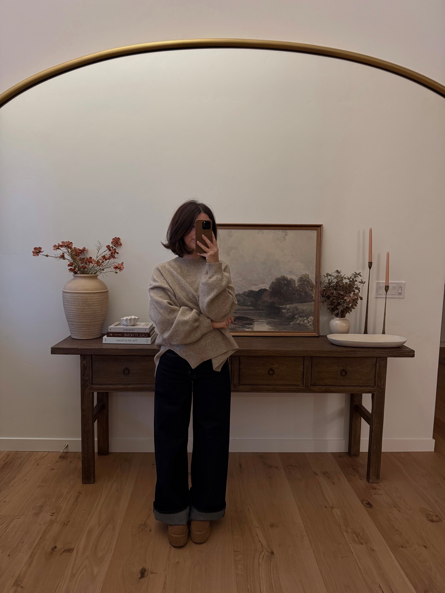 Ootd 
Linked similar sweater 🤎

#LTKmomlife #LTKgrwm #LTKootd