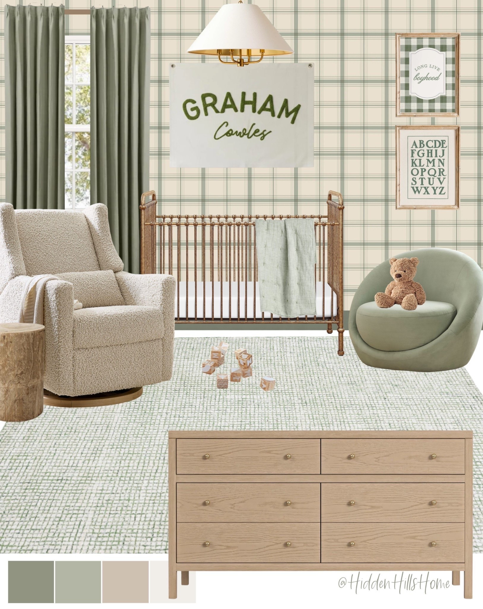 Nursery decor mood board, nursery design, crib, Sage green nursery inspiration, gender neutral nursery, baby boy room, baby room decor ideas #boys

#LTKHome #LTKSaleAlert #LTKBaby