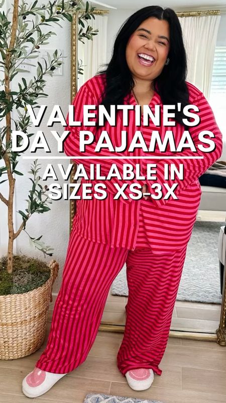 💖 SMILES AND PEARLS VALENTINE'S DAY PJS 💖 All these pajamas are size inclusive! They are soft and very comfy. I go with a size 2x for a real loose fit. 

Walmart, Maurices, Walmart fashion, Plus size fashion, Valentine’s Day outfit, Valentine’s Day pajamas, size 18 fashion, loungewear

#LTKplussize #LTKmidsize #LTKSeasonal