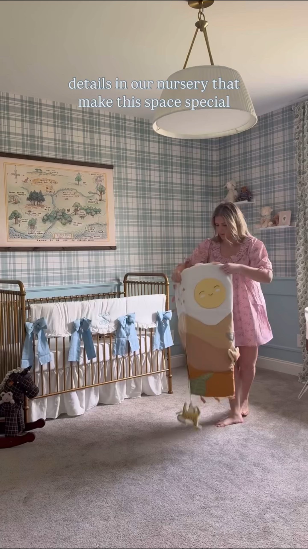 Hard launch for baby boys name! Adding the final touches to his room from @cranebaby has been so bittersweet knowing this project is complete but also so exciting it’s now ready to welcome Scott Stokes! We can’t wait to meet you so soon & have so many wonderful memories in this space! 

#babyboynursery #nurserydesign #wallpaperinspo #2025baby #pregnantlifestyle #cranebaby #cranebabypartner #etsyfinds #nurserywalldecor