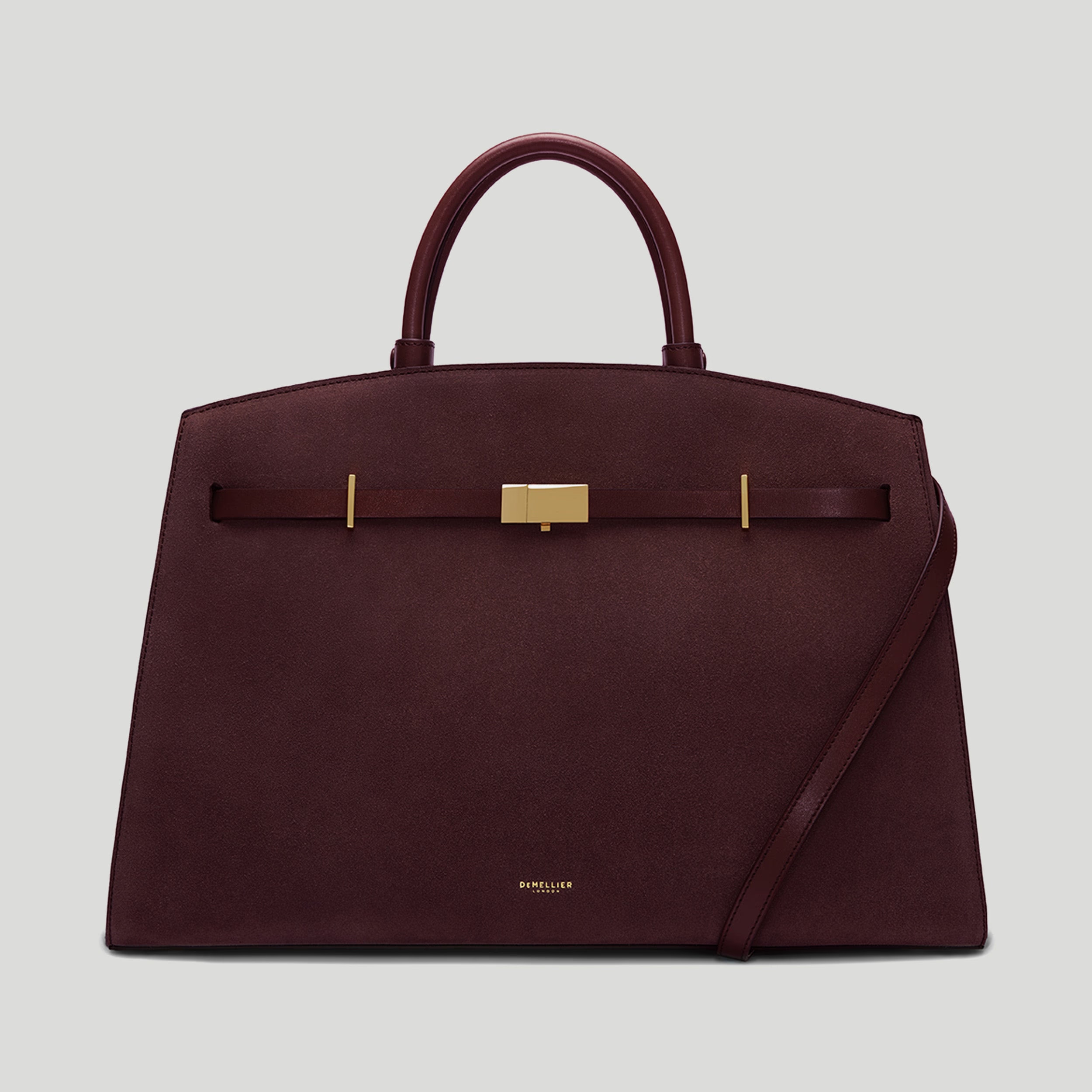 The Hudson | Burgundy Suede & Burgundy Smooth | DeMellier | DeMellier