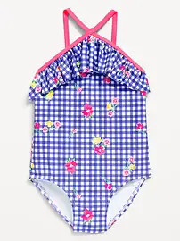 Ruffled One-Piece Swimsuit for Toddler Girls | Old Navy (US)