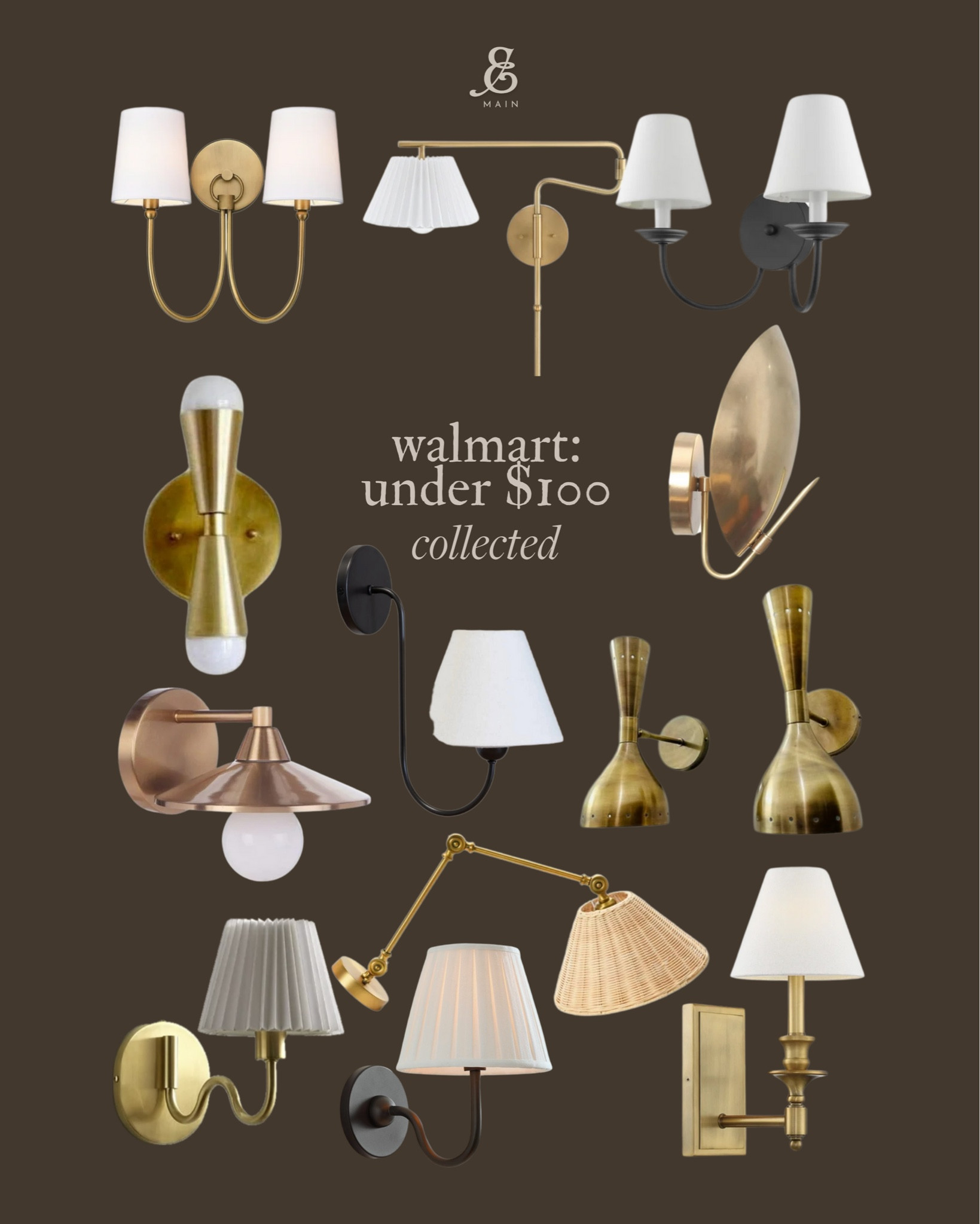 walmart sconces under $100

amazon home, amazon finds, walmart finds, walmart home, affordable home, amber interiors, studio mcgee, home roundup 

#LTKHome