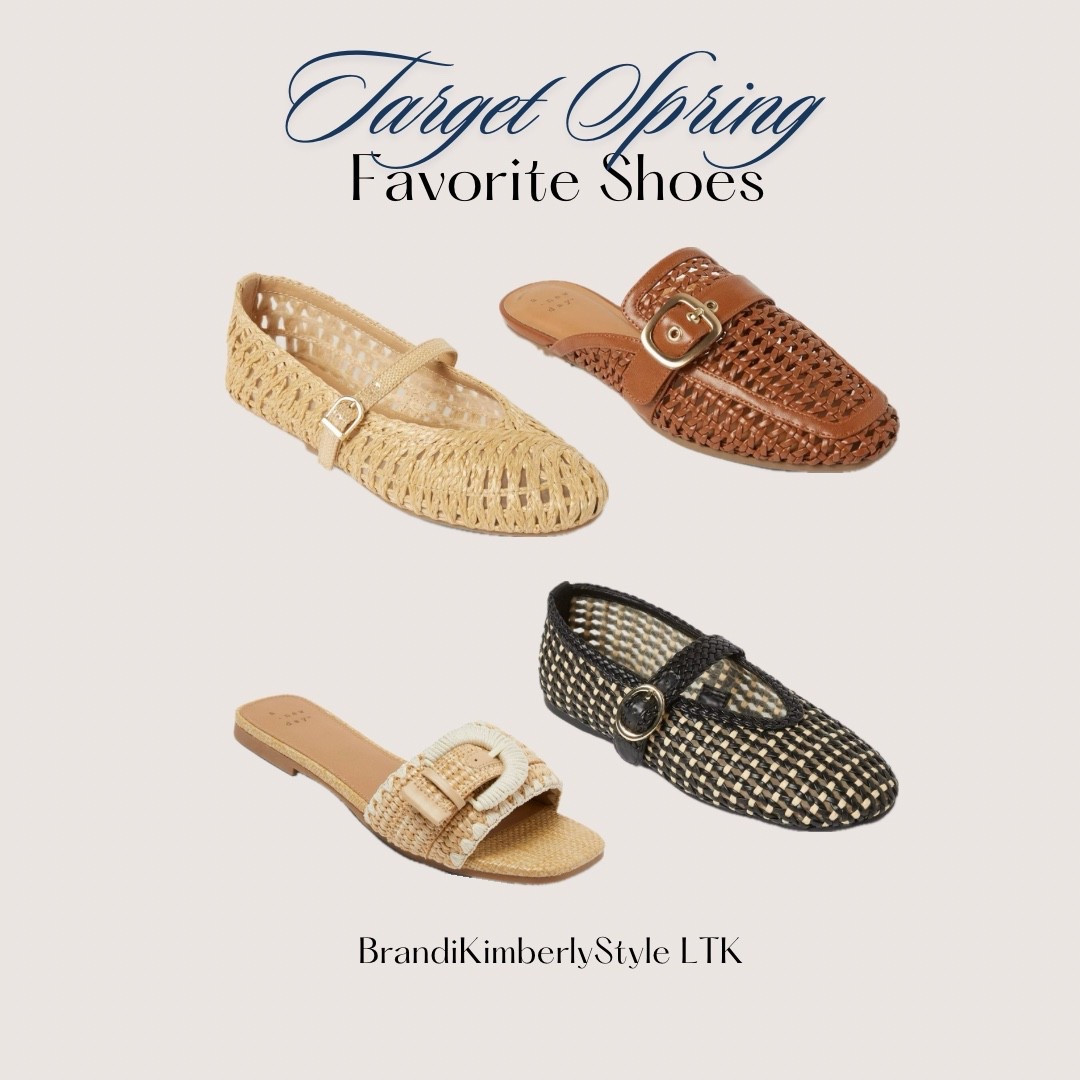 Sharing some of my favorite picks! Spring Shoes at Target 😍 I love their affordable trendy shoes and look for them every year 💕

#LTKootd #LTKSeasonal