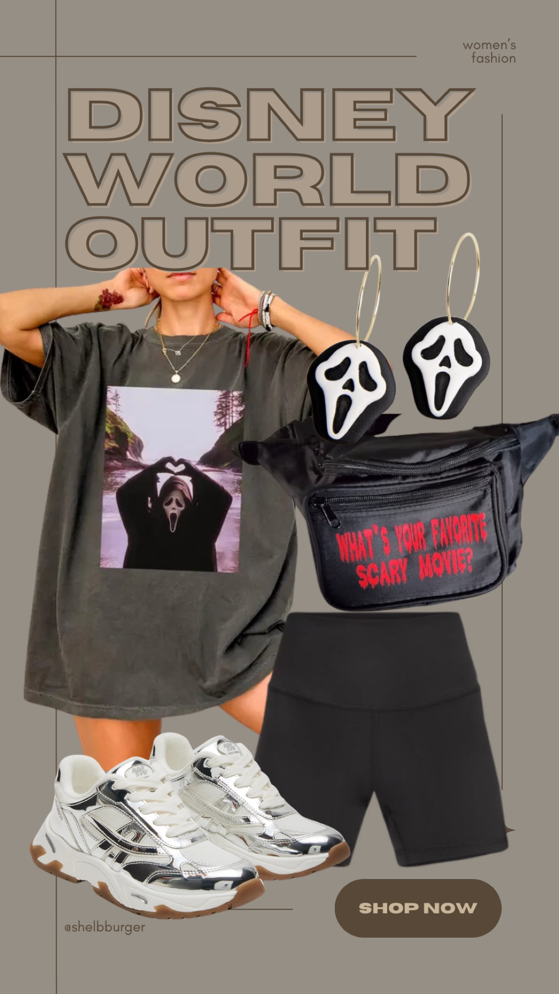 Women’s scream Halloween Horror Night outfit HHN

#LTKFindsUnder100 #LTKTravel #LTKSeasonal