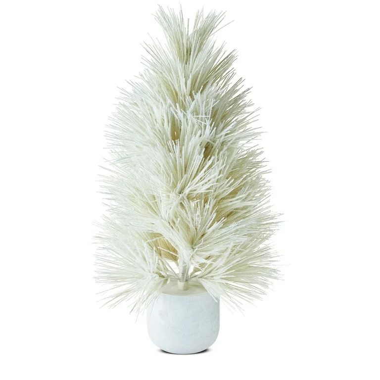 My Texas House Tree Decoration, Pine, White, 24 inch, 2.65 lb. - Walmart.com | Walmart (US)