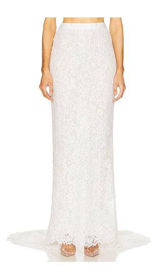 The Forever Audrey Skirt in White | Revolve Clothing (Global)