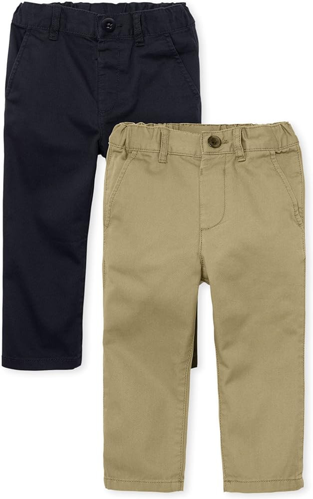 The Children's Place Baby Boys Uniform Skinny Chino Pants | Amazon (US)