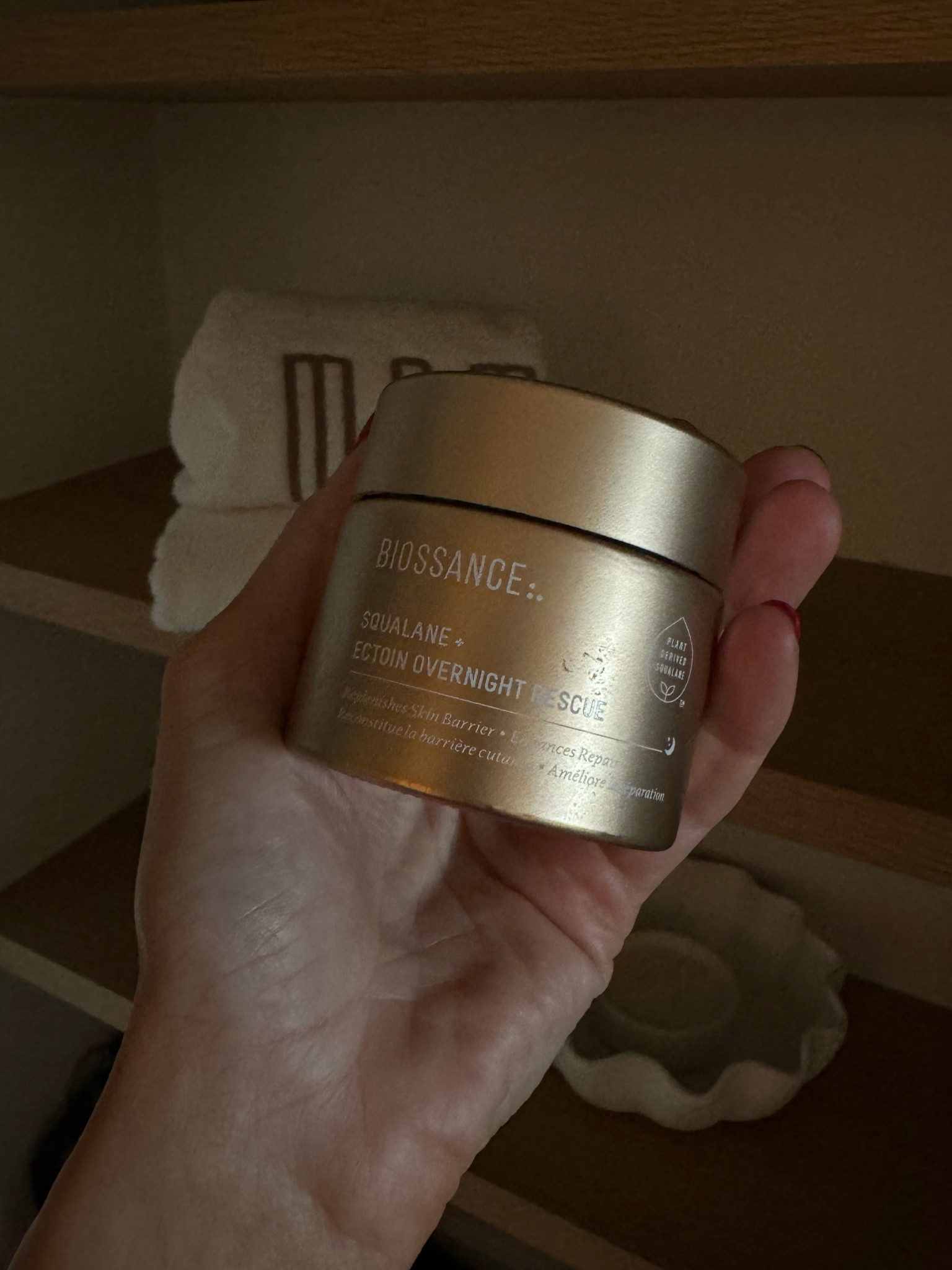 The best cream to sleep in! @biosssnce at @sephora #biossancepartner #sephora 
