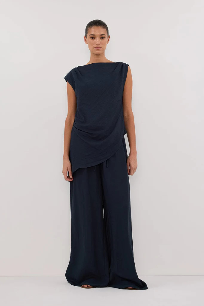 SHYLA SLATE WIDE LEG PANT | DISSH